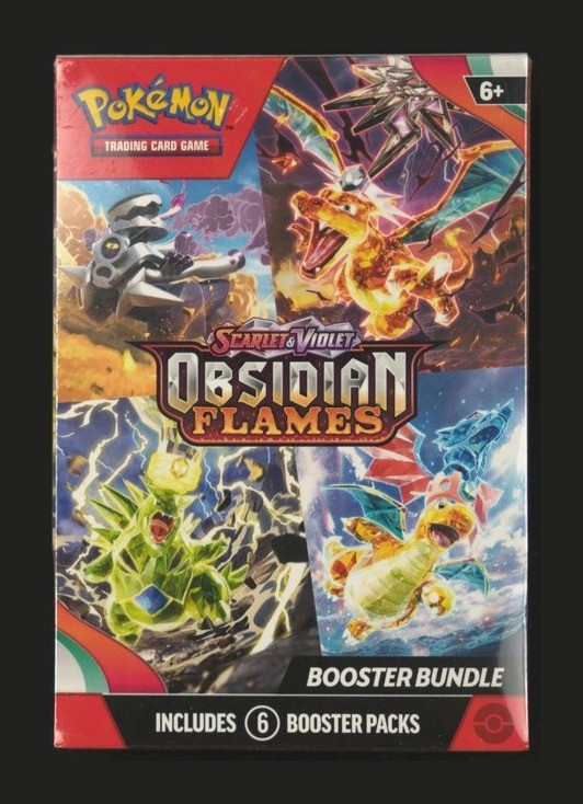 Pokémon Obsidian Flames Booster Bundle (6 Packs)