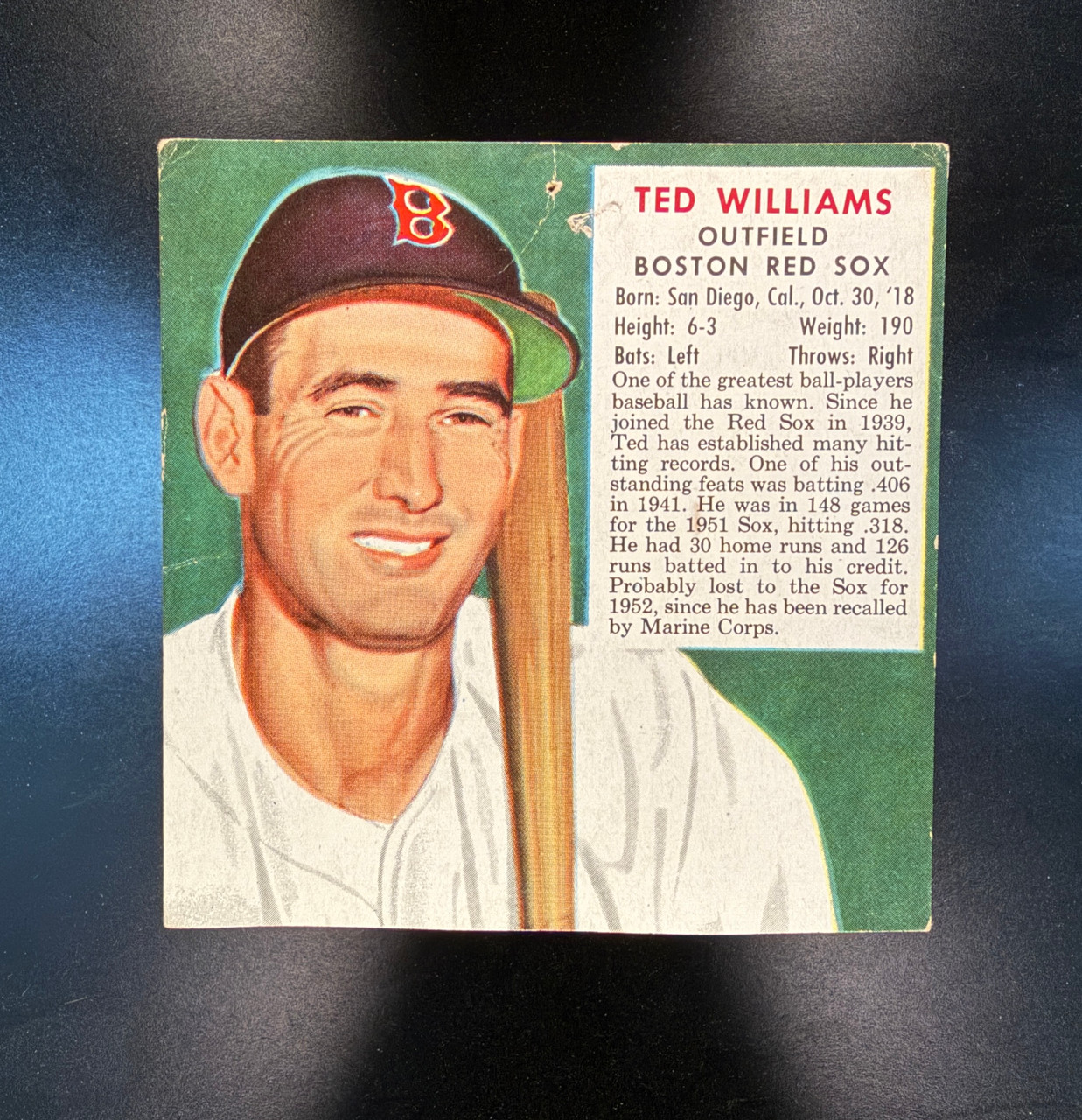 1952 red man tobacco cards Redman Larry Doby Without tab #AL-6 HOF SGC A 1952 Red Man Tobacco Ted