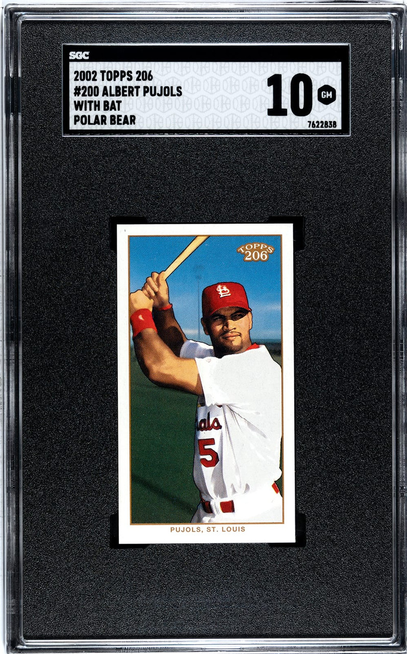 Albert Pujols 2002 Upper Deck Game Used Jersey Card