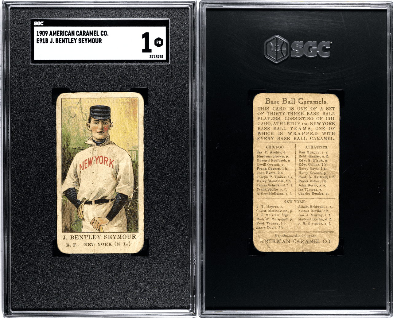 Sweet Collection - E91 American Caramel Baseball Cards 