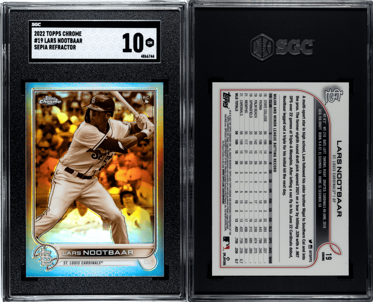 ゲームセンター・ゲームカード 2022 Topps Chrome Lars Nootbaar PSA WBC 2022 Topps Chrome Lars Nootbaar Psa Wbc | eBay