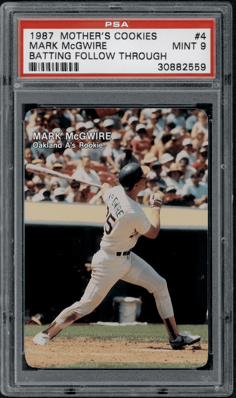 MARK MCGWIRE ROOKIE TRADED COLLECTIBLE TRADING CARD - 1