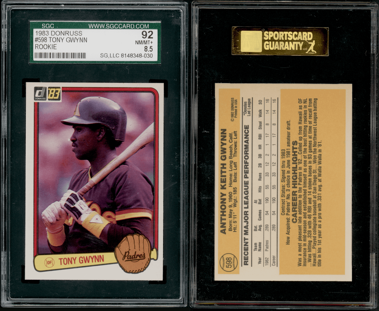 Topps Archives 2005 Tony Gwynn auto SP｜トレーディングカード