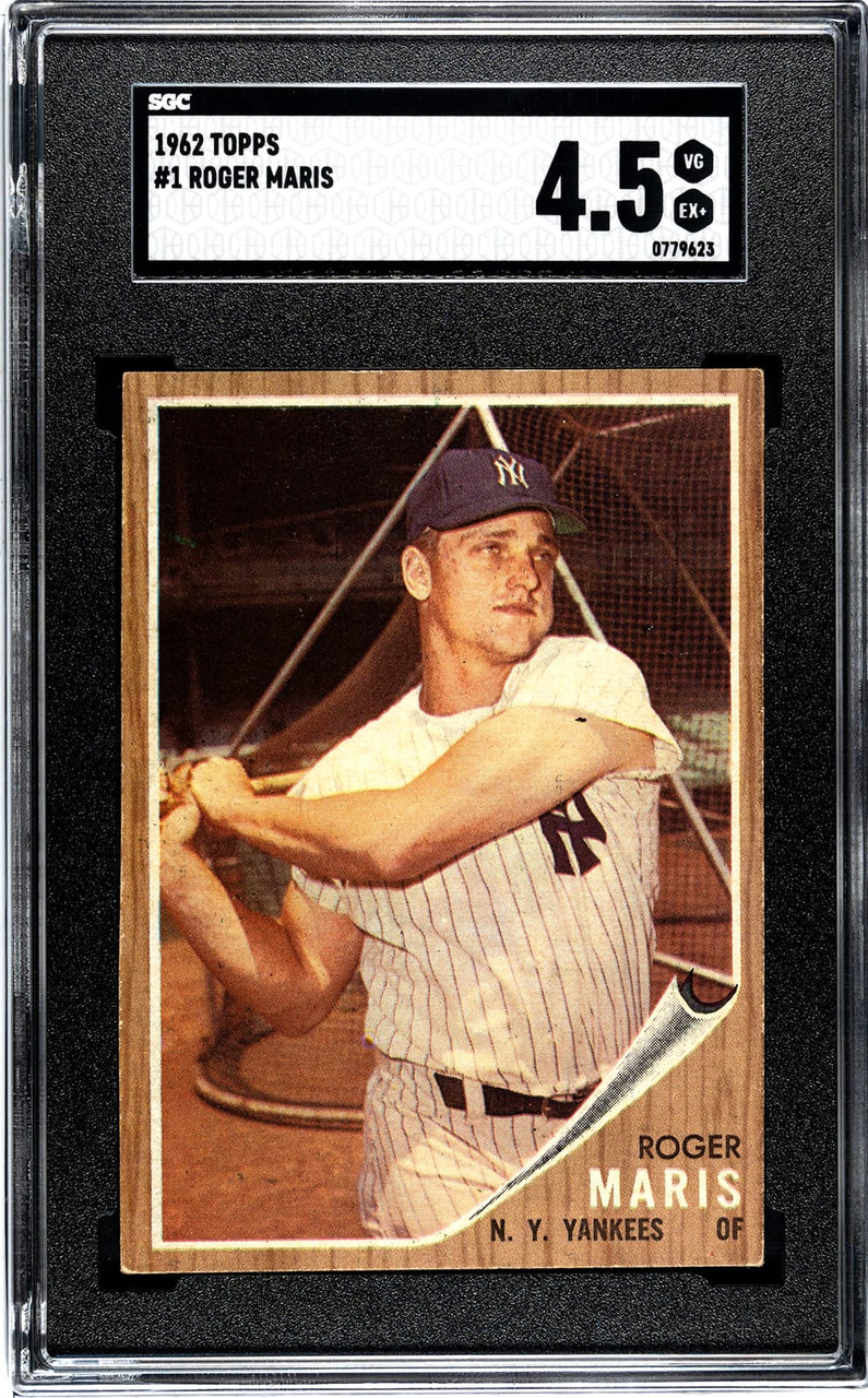 Roger Maris Original 1961 Topps Baseball Card at 's Sports