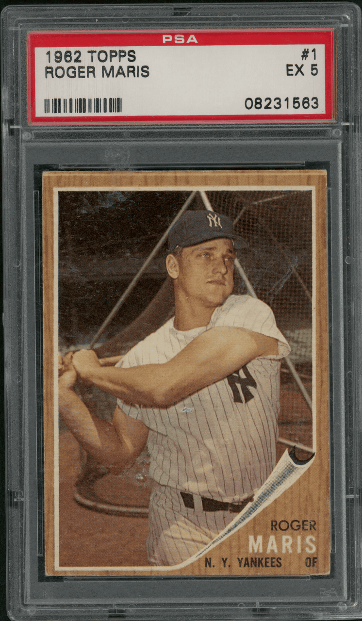 PSA 5 1962 Topps Roger Maris