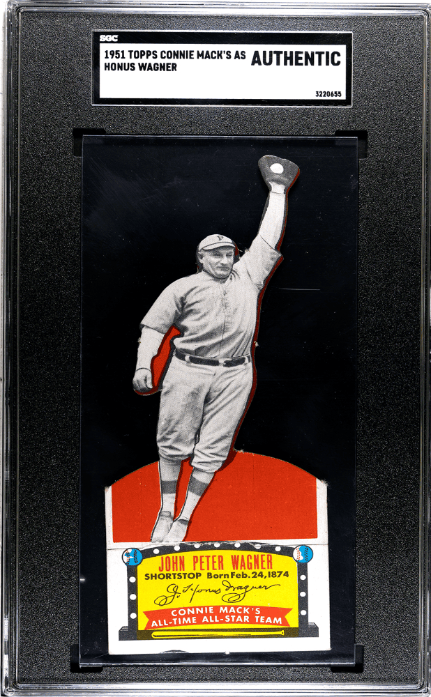  ウィンドブレーカー 　ドーハ　レア　希少 SGC Authentic 1951 Topps Honus Wagner