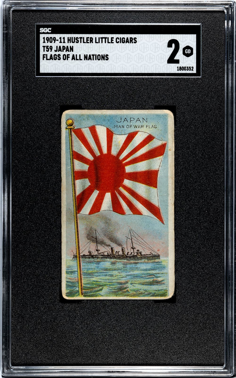 SGC 2 1909-11 T59 Flags of all Nations Japan
