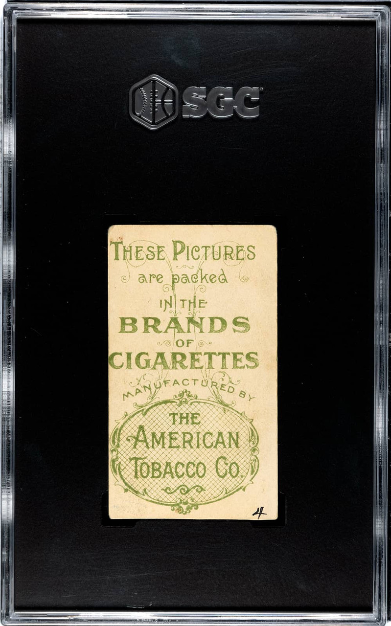 1900 T418 Old and Ancient Ships Viking A Norman Vessel American Tobacco Co. Back SGC Authentic