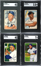 1952 Bowman Complete Set Break Results