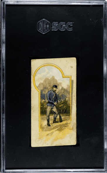 1889 Duke's Cigarettes General John Sedgwick N78 History Of Generals SGC 2 back of card