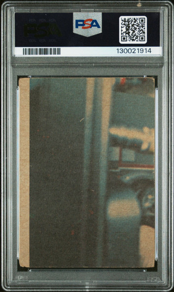 1977 Topps Star Wars Luke Skywalker #1 PSA 1.5 back of card