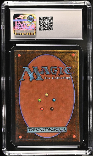 1993 Magic The Gathering Weakness Alpha Common CGC 10 back of card