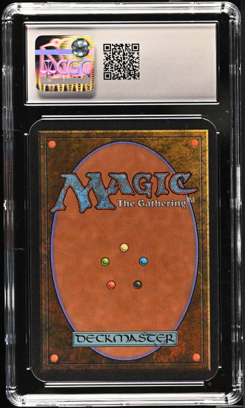 1993 Magic The Gathering Spell Blast Alpha Common CGC 10 back of card