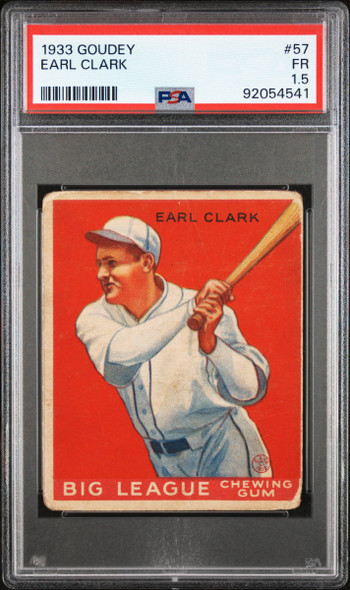 Vintage - Vintage Baseball Cards - 1930s Baseball Cards - 1933
