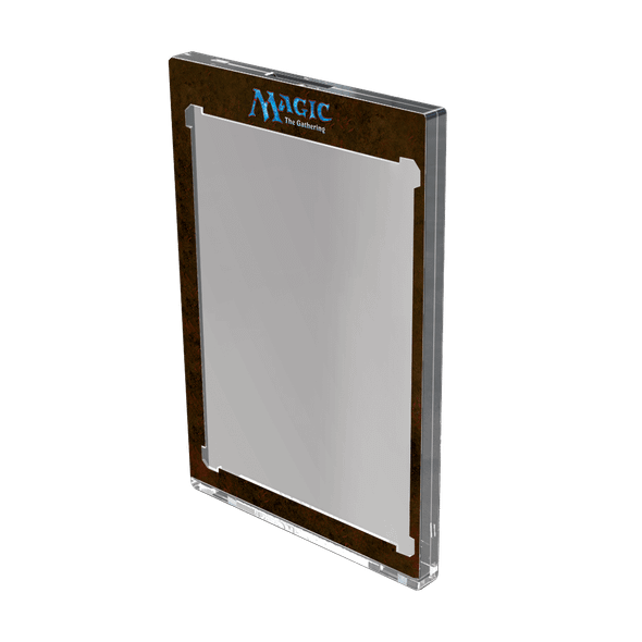 Ultra Pro One-Touch Edge 35pt - Magic The Gathering (Classic) clear-front Magic magnetic holder, detail view