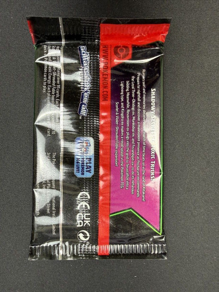 Pokémon SV6.5 Shrouded Fable booster pack back