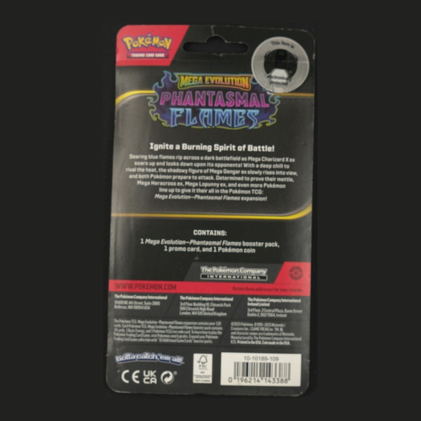 Pokemon Phantasmal Flames Blister (Whimsicott Promo) back