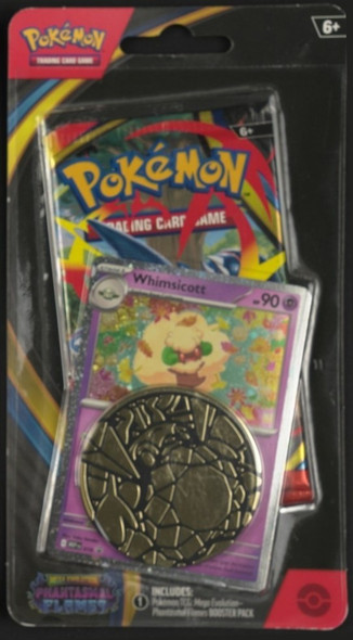 Pokemon Phantasmal Flames Blister (Whimsicott Promo) front