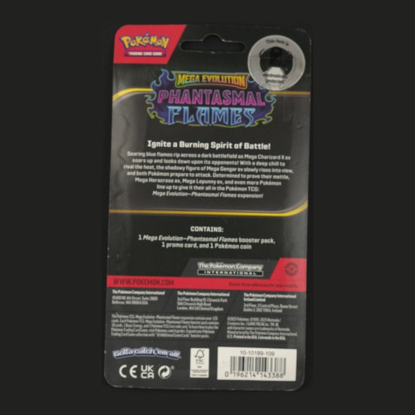 Pokemon Phantasmal Flames Blister (Cottonee Promo) back