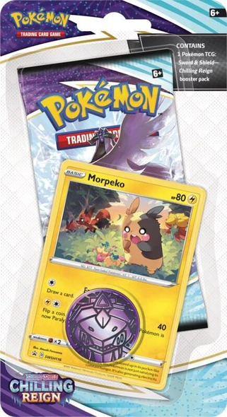 Pokemon Chilling Reign Morpeko Blister front