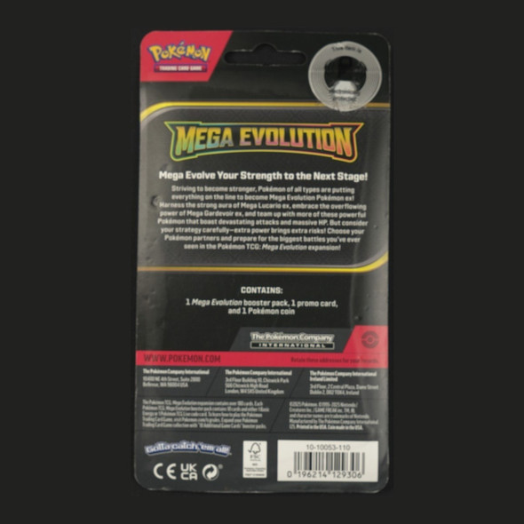 Pokemon Mega Evolution Drifloon Blister back