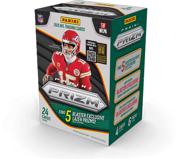 2025 Panini Prizm NFL Football Blaster Box front