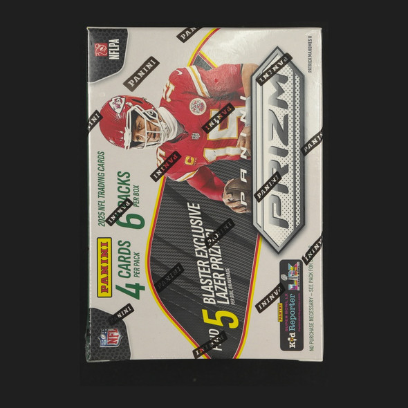 2025 Panini Prizm NFL Football Blaster Box back