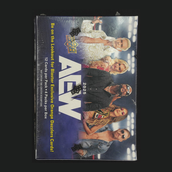 2025 Upper Deck AEW Wrestling Blaster Box back