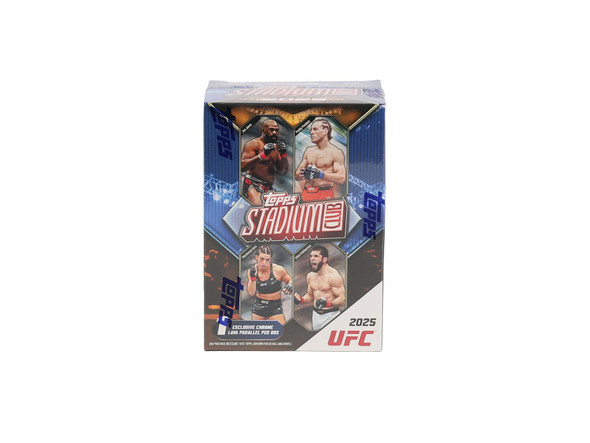 2025 Topps Stadium Club UFC Blaster Box front