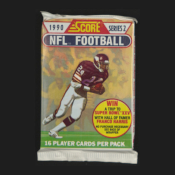 1990 Score Series 2 Football Wax Pack front