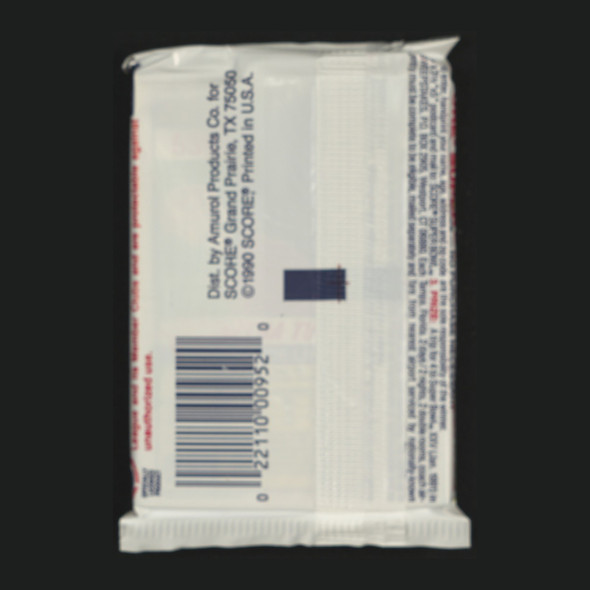 1990 Score Series 2 Football Wax Pack back