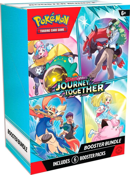 Pokémon Journey Together Booster Bundle front (stock)