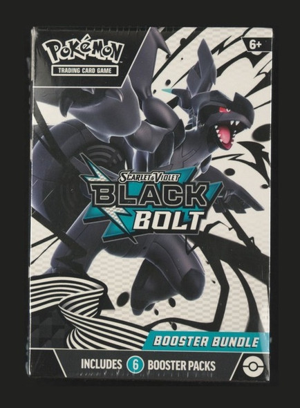 Pokémon Black Bolt Booster Bundle front