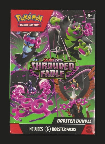 Pokémon Shrouded Fable Booster Bundle (6 Packs) front