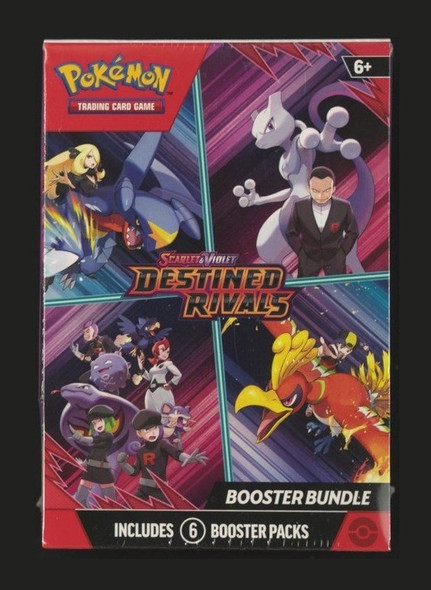 Pokémon Destined Rivals Booster Bundle front