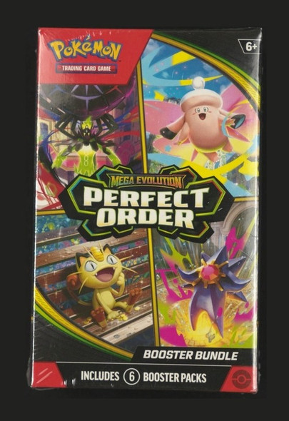 Pokémon Mega Evolution: Perfect Order Booster Bundle front
