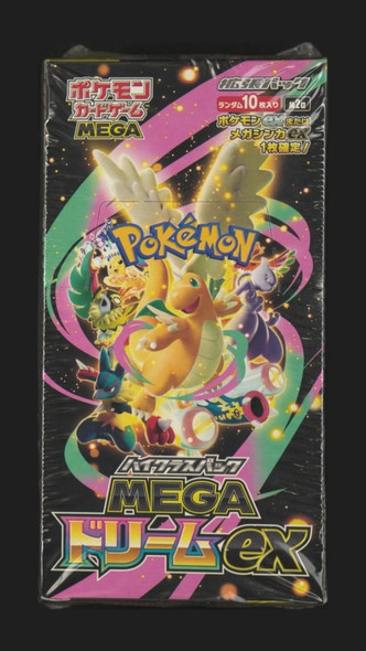 Pokémon Japanese Mega Dream ex Booster Box front