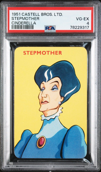 1951 Castell Bros. Ltd. Stepmother Cinderella PSA 4 front of card