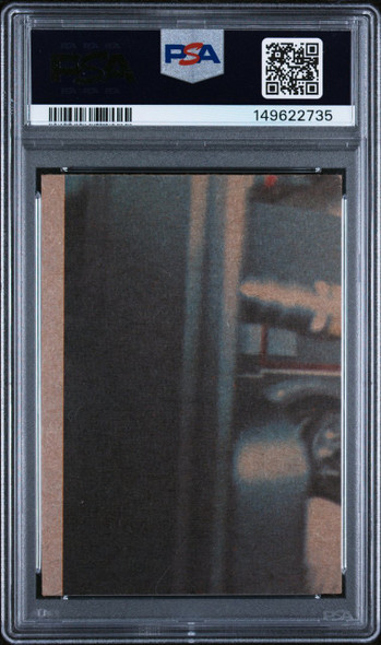 1977 Topps Star Wars Luke Skywalker #1 PSA 3 back of card