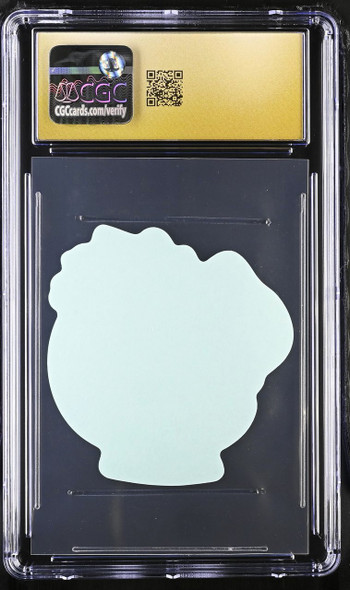 2018 Pokemon Stickers Part 1 Mew B-Side Label CGC Perfect 10 back of card