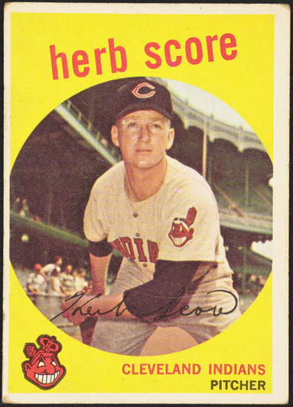 1959 Topps Herb Score #88 Cleveland Indians VG-EX R100021 front of card