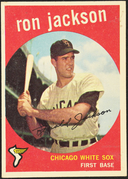 1959 Topps Ron Jackson #73 Chicago White Sox EX R100030 front of card