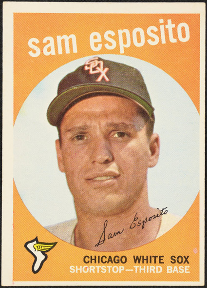 1959 Topps Sam Esposito #438 Chicago White Sox VG-EX R100184 front of card