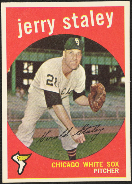 1959 Topps Jerry Staley #426 Chicago White Sox EX R100228 front of card
