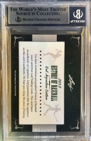 Autographs - Cut Autographs - T206 Cards