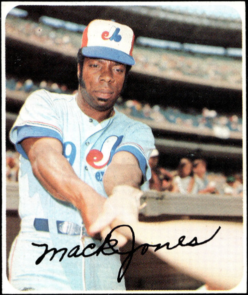 1971 Topps Mack Jones #142 Montreal Expos VG front of card