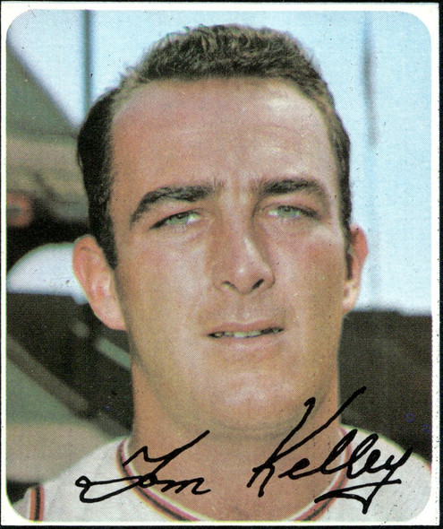 1971 Topps Tom Kelley #463 Atlanta Braves Good front of card