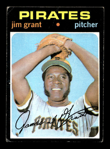 1971 Topps Mudcat Grant #509 Pittsburgh Pirates VG front of card