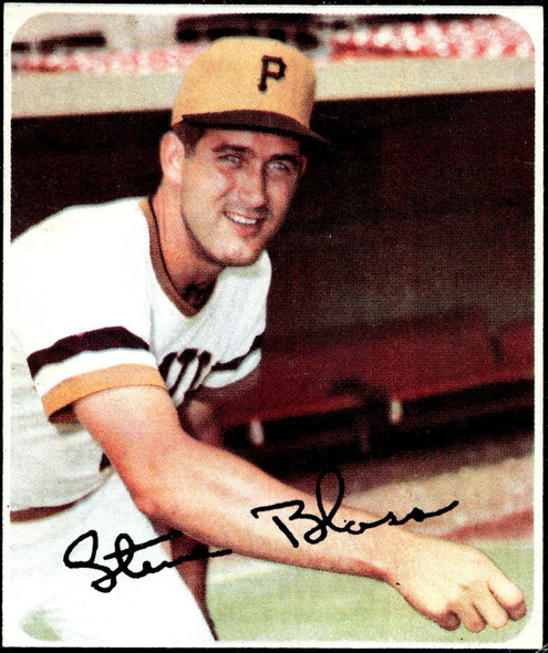 1971 Topps Steve Blass #143 Pittsburgh Pirates Good front of card