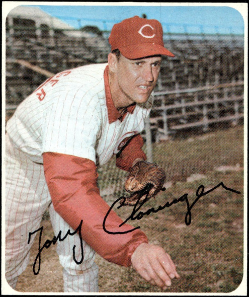 1971 Topps Tony Cloninger #218 Cincinnati Reds Good front of card